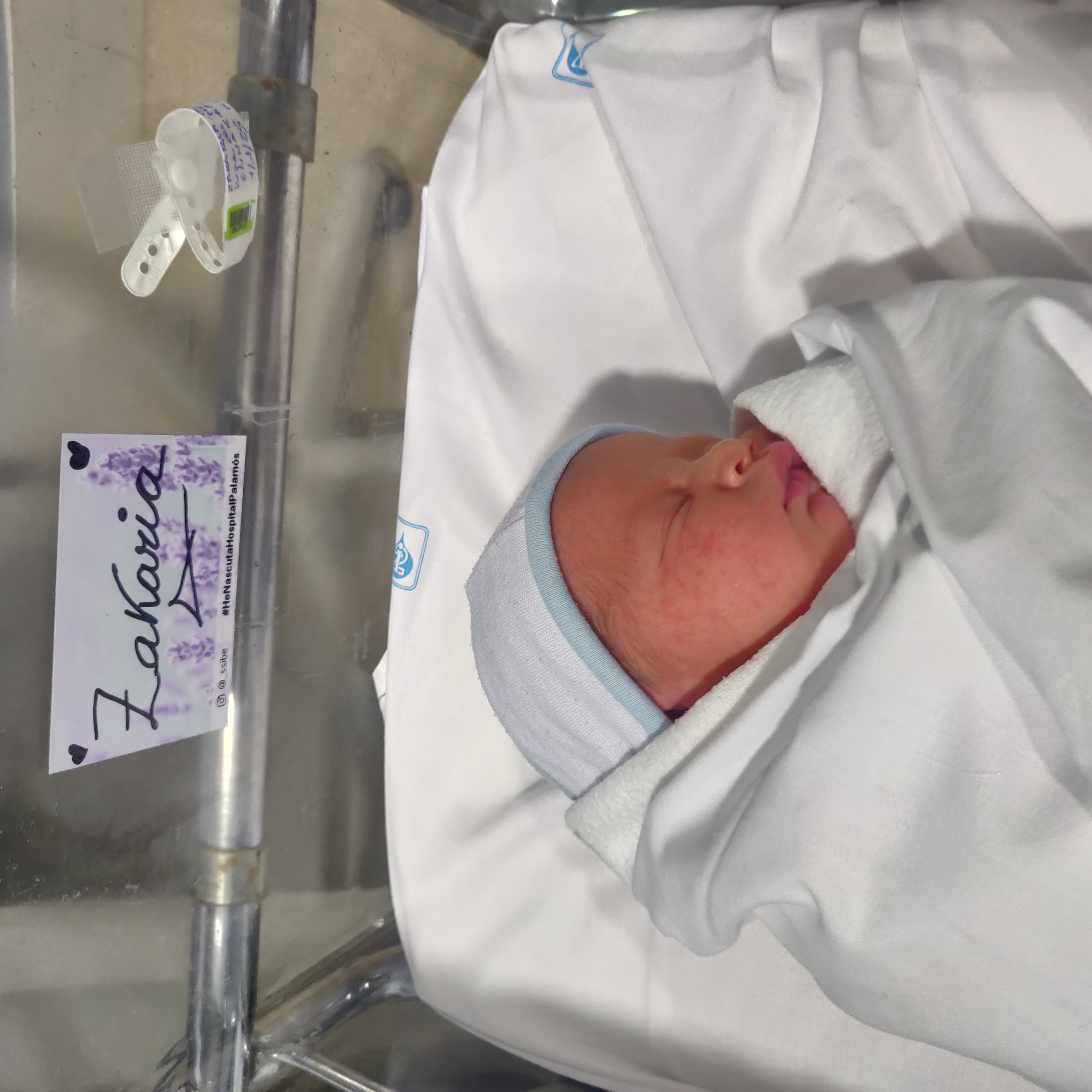 El Zakaria és el primer nadó de l'any a Catalunya